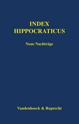 Anargyros Anastassiou Index Hippocraticus (Paperback)
