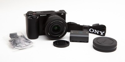 Sony Alpha ZV-E10 II ZVE10 II BLACK ZVE10M2B + 16-50mm OSS II PZ Kit * OPEN BOX
