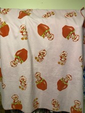 Vintage Strawberry Shortcake Throw Blanket From 2003
