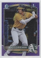 2025 Bowman Chrome Prospects Purple Shimmer Refractor 148/250 Shotaro Morii 1bk5