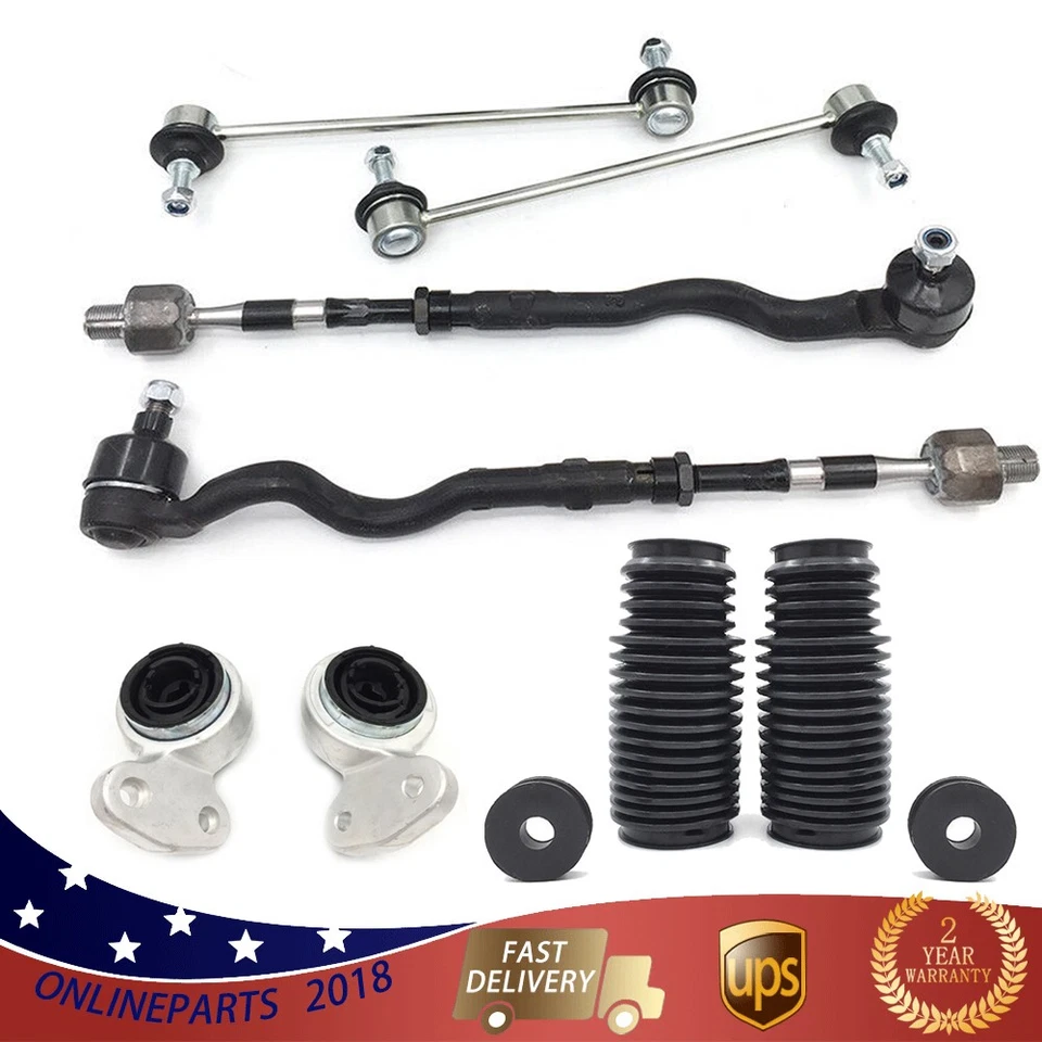 Kit de arranque de barra estabilizadora de rótula brazo de control para BMW 320i 2001-2005 Foto 4 de 4