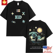 Trending New Apparel Ed Sheeran Tour 2025 Graphic T-Shirt Classic Unisex Tee