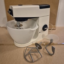 Kenwood Chef A701A Food Mixer with K beater, balloon whisk, dough hook and bowl