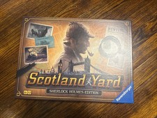 SCOTLAND YARD SHERLOCK HOLMES Edition Board Game Ravensburger 100% COMPLETE