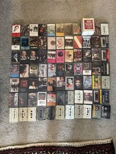 Huge Lot of 77 Pop Classic Rock Rap New Wave Hard Rock Cassette Tapes