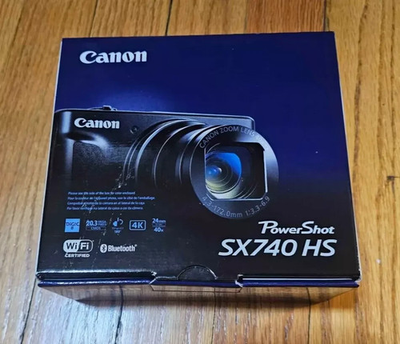 #ad #ad Canon PowerShot SX740 HS Wi Fi 4K Digital Camera SILVER $48.99