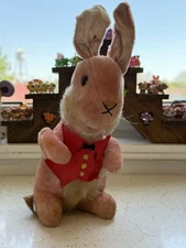 GUND CREATION GUNDERFUL J SWEDLIN INC JAPAN BUNNY RABBIT  STUFFED ANIMAL Pink