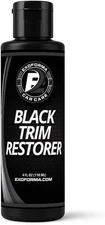 Black Trim Restorer - Unique Dye-Infused Formula Lasts 6+ Months - Restores Fact