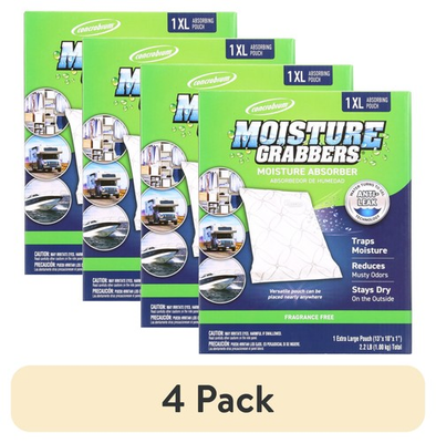#ad Concrobium Moisture Grabbers 4pk Humidity Absorbing Crystal Pouch XL $46.64