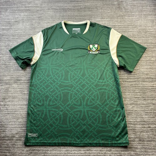 Ireland Landsdowne Jersey Mens Medium Green Performance Drylans
