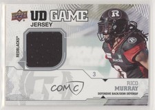 2019 Upper Deck CFL UD Game Jerseys Rico Murray #GP-DM o1h