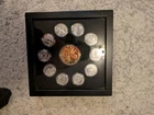 The History Channel Club Civil War Commemorative Coin Set W/  Case & COA