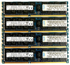 SK Hynix 64GB 4x 16GB DDR3 2Rx4 PC3L-10600R Reg ECC Server RAM HMT42GR7MFR4A