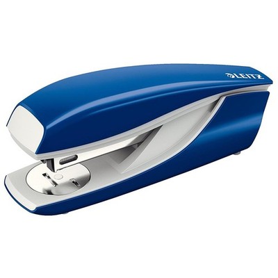 Leitz New NeXXt Büroheftgerät (Metall) bis 30 Blatt Blau Tacker Hefter Klammern