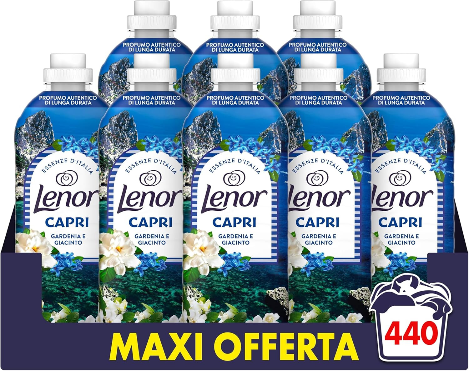 Ammorbidente Essenze D'Italia Capri 440 Lavaggi (8x55) - Convenienza