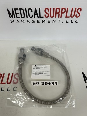 Bay Corp FP-320-18CV -Flexible SS Pigtail, 18'' w/ Inlet x CV, CO2
