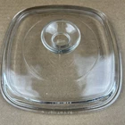 Pyrex Corning Ware Glass Lid A-7-C fits 1 Qt, 1 1/2 Qt, 1 3/4 Qt Casseroles 7”x7