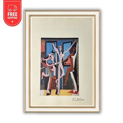 Pablo Picasso The Three Dancers, 1925 Vintage Style Print Artwork