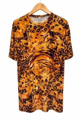 Animal Print Dress Tunic Mini Style Women US 4 Small ASOS Leopard