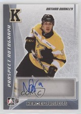 2016-17 Leaf ITG Heroes & Prospects Prospect Nathan Dunkley #PA-ND1 Auto f0v