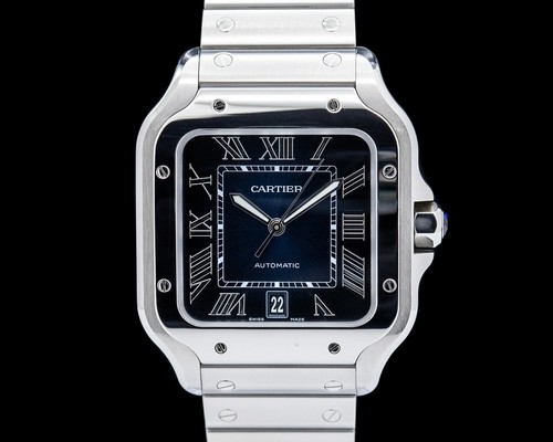 Cartier Santos de Cartier CRWSSA0030 39.8 mm Blue Dial