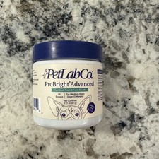 PetLab Co ProBright ADVANCED Dental Powder MEDIUM Dogs Clean Teeth NEW 2.12 oz