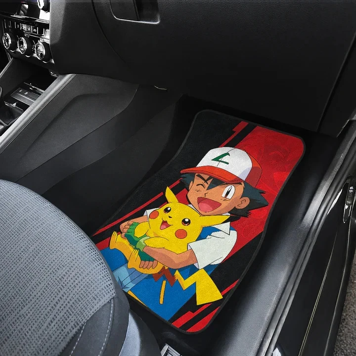 Satoshi PKM Car Floor Mats Style Custom For Fans