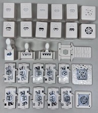 Martha Stewart Craft Frame Border Paper Punch Magnetic Cartridge Edge Lot Set