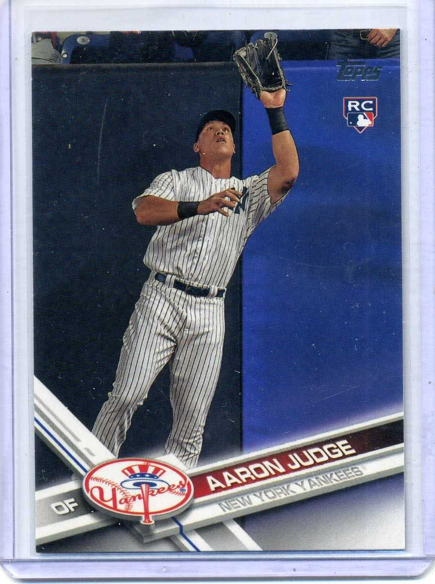 2017 Topps Series 1 #287 Aaron Judge - New York Yankees - ROOKIE CARD