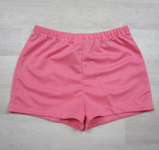 Vintage 60s 70s High Rise Hot Pants Shorts MOD Disco Polyester Bubblegum Pink