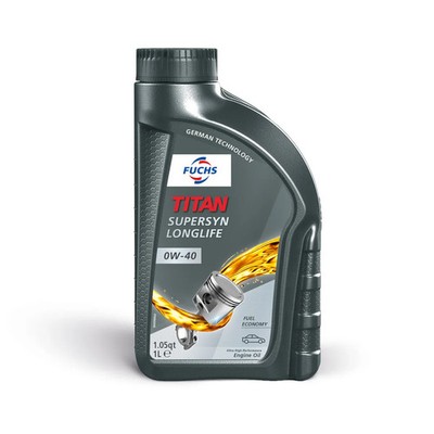 FUCHS TITAN SuperSyn 0W-40 4L 2缶 Motorenöl Fuchs Titan Supersyn Longlife 0W-40 MB 229.5, Porsche