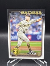 Alek Jacob 2024 Topps Update #US66 RC Rookie Card San Diego Padres