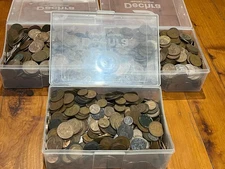 Mixed Copper Coins – Mostly Australian – Unsearched for Errors & Rarities