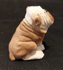 Stone Critters English Bulldog Standing Adult & Sitting Pup 1984 United Design — photo 10