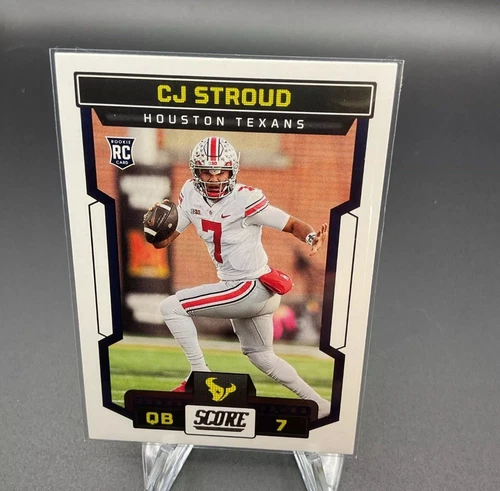 C.J. Stroud 2023 Panini Score Rookie Card #302 Houston Texans (RC)