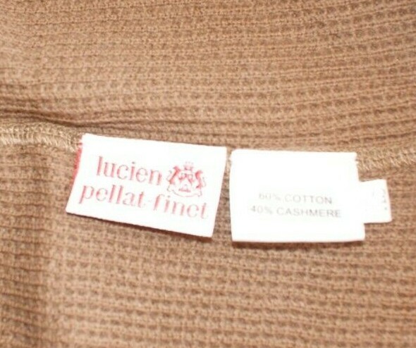 Bonnet Rouge Avec Motif Lucien Pellat Finet – 100% Cachemire, Neuf Avec étiquettes