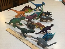 large lot of vinyl dinosaurs Boley