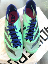 Adidas Adizero Finesse Track Spikes M6.5/W7.5 Pulse Mint Lucid Blue Unisex CLEAN