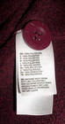 The NORTH FACE Women LS 1/4 Zip Button Hood Pullover Jacket Sweater M Red Wine — photo 6