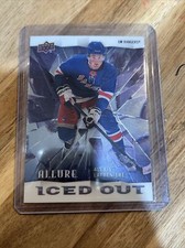 20-21 UD Allure Hockey Rookie Iced Out IO-20 Alexis Lafreniere