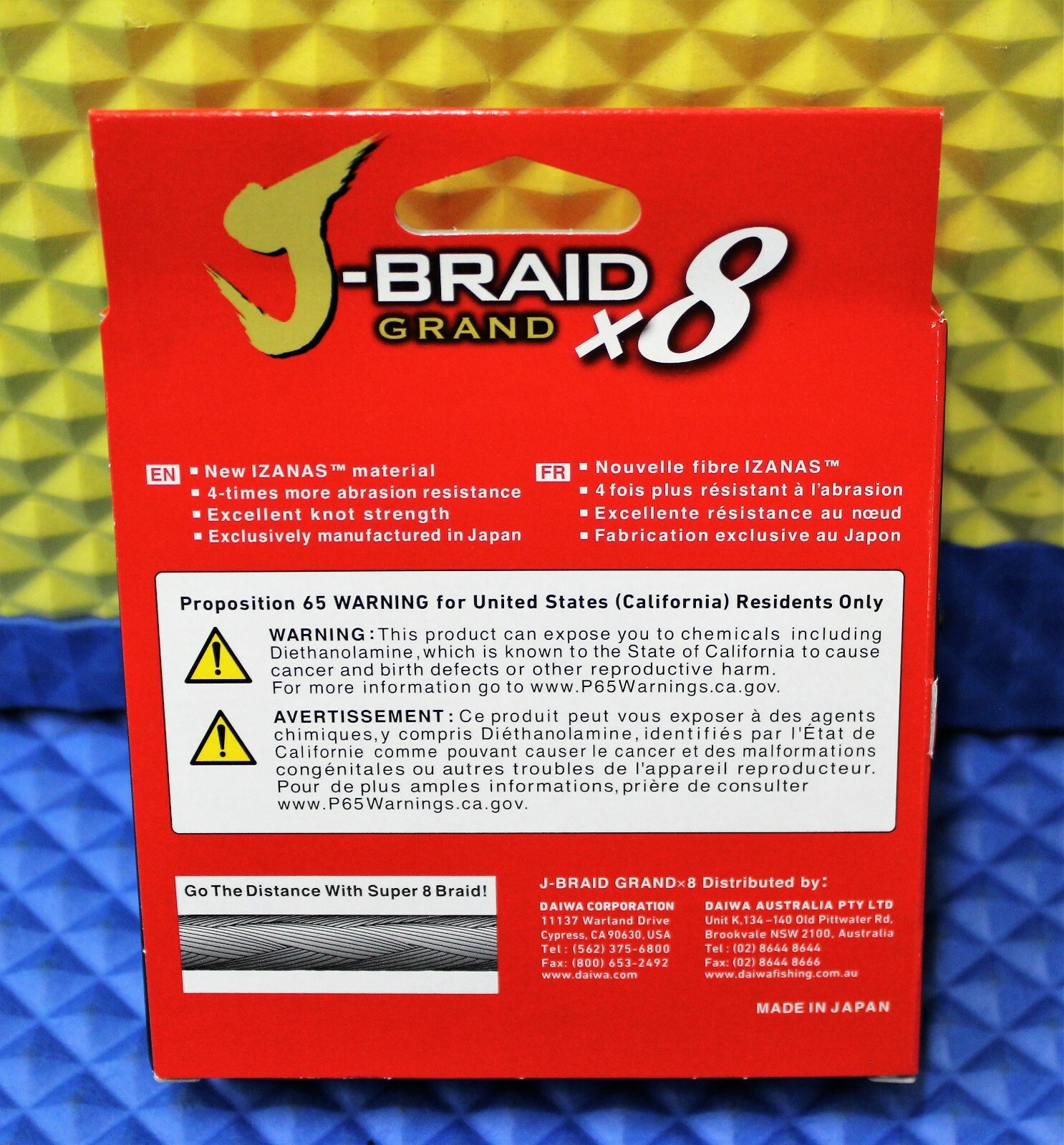 Daiwa J Braid X8 Multi 3000m 40 Lb Brand New Ottos Braided Line Line Leaders