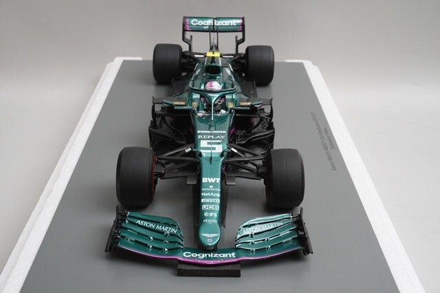 1:18 Spark 18S598 Aston Martin AMR21 Azerbaijan GP 2nd 2021 #5 S