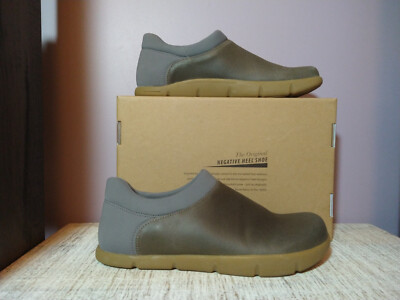 Men’s Size Size 45 or 12 Kalso Negative Heel Shoe Blueish/Grey KALSO Mana Leather Negative Heel Earth Shoes New | eBay main image 3