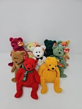 TY BEANIE BABY LOT OF NINE 9 NINE BEARS BEANIE BABIES