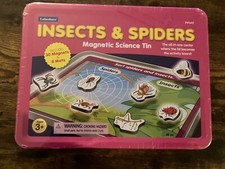 Insects Spiders Magnetic Science Tin Kit - NEW