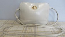 Vintage Japelle Designed by Jane Shilton Cream Small Shoulder Bag