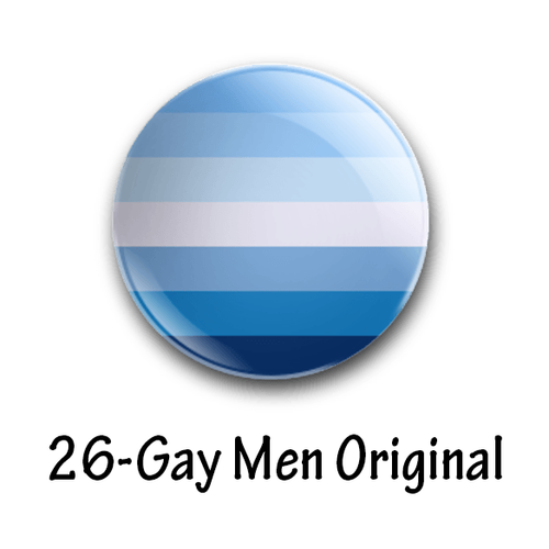 The Original LGBT/LGBTQIA+ 25mm/1 Inch Pride Flag Badges (81 To Choose From) Gay - Picture 27 of 82