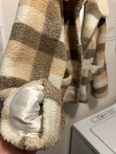 Gilli YJ7748 Spring, Fall, Winter W’s Medium Cropped Sherpa Fleece Bomber Jacket - Picture 3 of 15