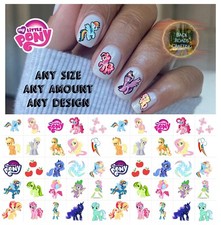 My Little Pony Waterslide Nail Art Decals Set Of 50 Instructions  Bonus