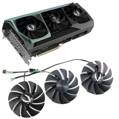 GA92S2U Graphics fan for ZOTAC GAMING GeForce RTX 3080 RTX 3090 Trinity Holo